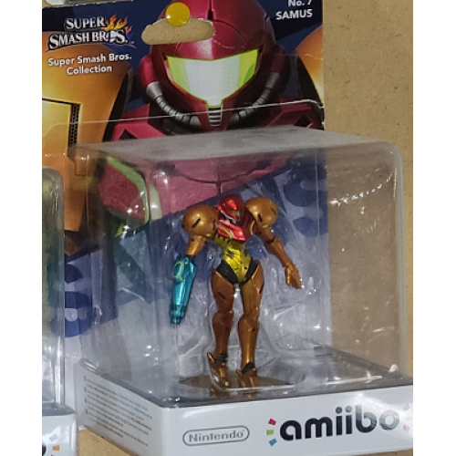 Amiibo Metroid Samus Aran Super Smash Bros 1 edition